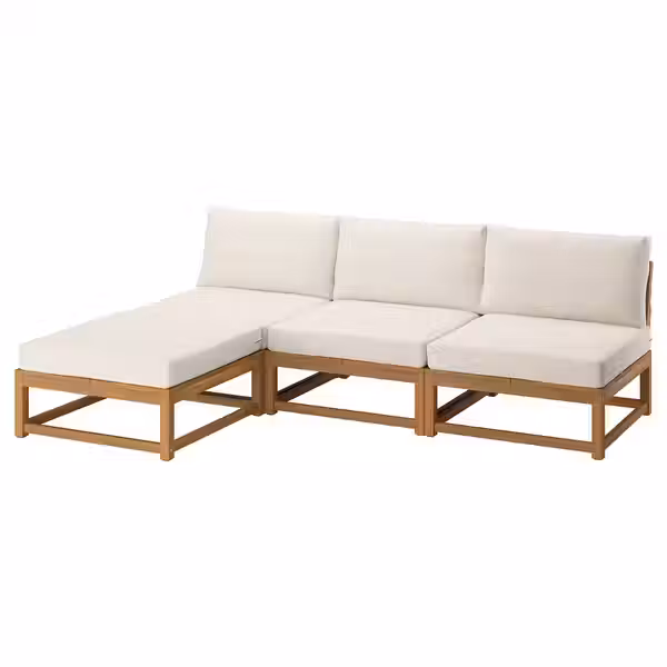 NÄMMARÖ 3-местн модульный диван с козеткой - фото 1