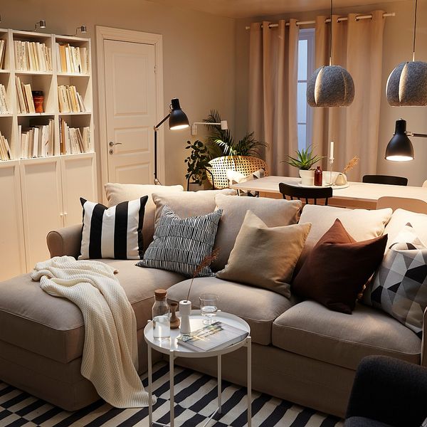 3-местный диван-кровать с козеткой, Sporda неокрашенный IKEA GRÖNLID 294.189.98 - фото 5