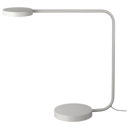 Настольная лампа, светодиодная, светло-серый IKEA ЮППЕРЛИГ 603.474.75