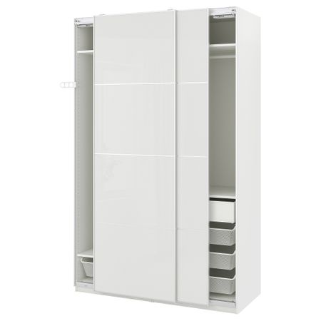 Гардероб, комбинация, 150x66x236 cm IKEA PAX ПАКС, HOKKSUND ХОККСУНД 793.958.19