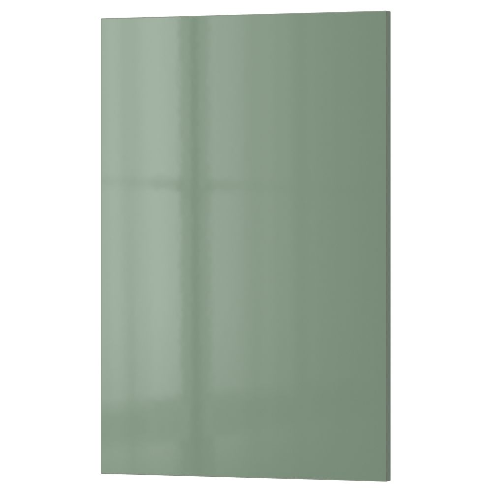 Дверь КАЛЛАРП, глянцевый светло-зеленый - фото 1