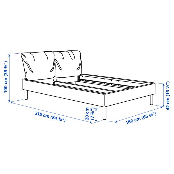 IKEA, дополнительный ракурс - схема-чертеж с размерами