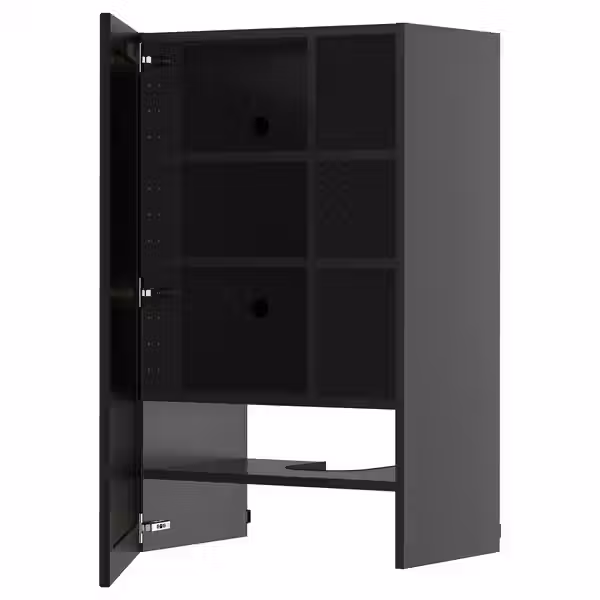 METOD Навесной шкаф д/вытяжки/полка/дверь - фото 1