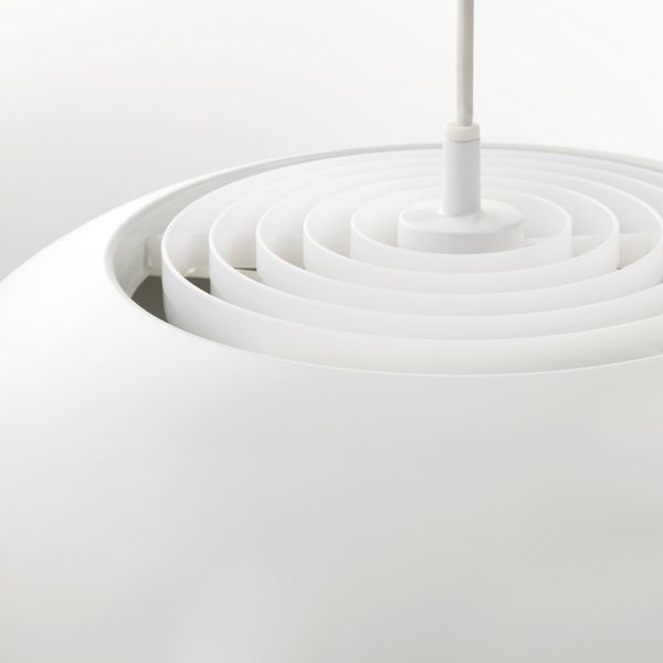 Подвесной светильник, белый IKEA NYMÅNE НИМОНЕ 504.071.44 - схема-чертеж с размерами