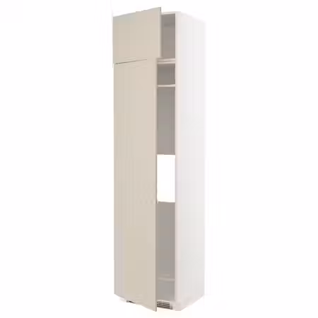 METOD Выс шкаф д/холодильн/морозильн/2 дв