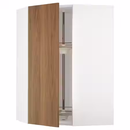 METOD Углов навесн шкаф с вращающ секцией