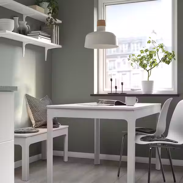 MALÖRTSMOTT МАЛЁРТСМОТТ Подушка на стул - серый 32 см - фото 2