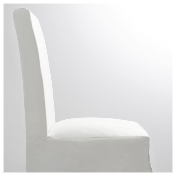 Стул с длинным чехлом ХЕНРИКСДАЛЬ, белый, Блекинге белый - фото 3