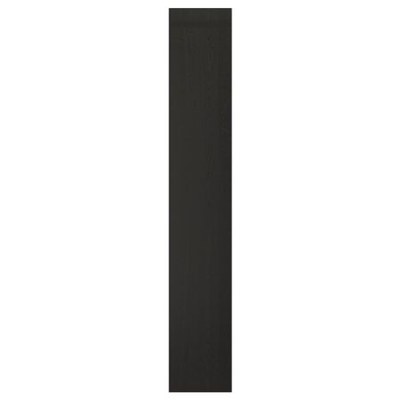 Накладная панель, черная морилка 39x240 см IKEA LERHYTTAN ЛЕРХЮТТАН 803.564.83