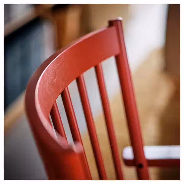 PERSBOL Кресло - коричнево-красный/Tibbleby бежевый/серый - фото 4