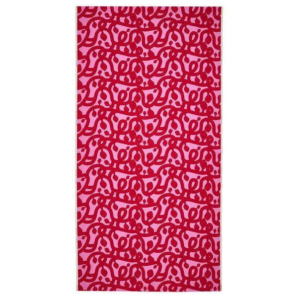 Отрез ткани, розовый, 150x300 см IKEA FLUGBLOMSTER 505.798.28 - фото 1