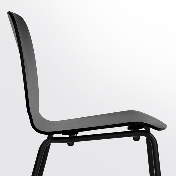 Стул, черный/Брур-Инге черный IKEA SVENBERTIL СВЕН-БЕРТИЛЬ 392.272.91 - схема-чертеж с размерами