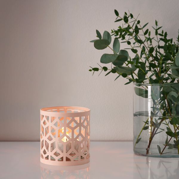 Подсвечник, розовый 7 см IKEA ASKLÖNN АСКЛЁНН 405.185.62 - схема-чертеж с размерами