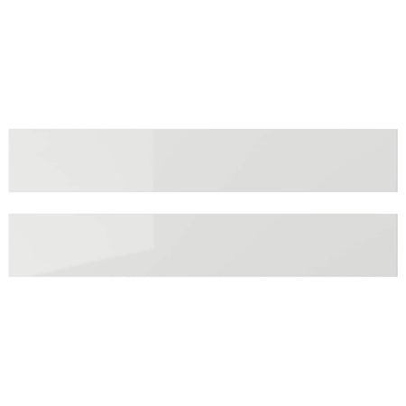 Фронтальная панель ящика, глянцевый светло-серый 60x10 см IKEA RINGHULT РИНГУЛЬТ 503.547.63