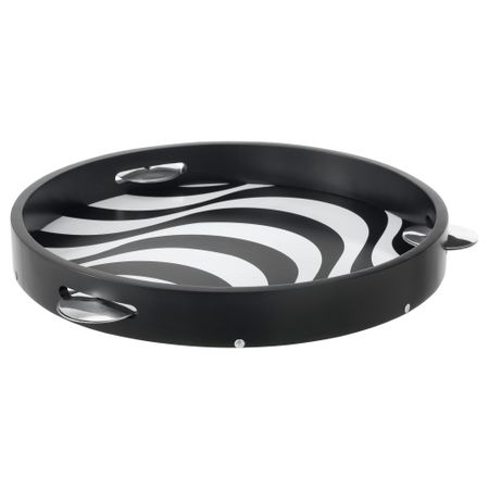 Поднос ТИЛЛФЭЛЛЕ, черный (44 см)