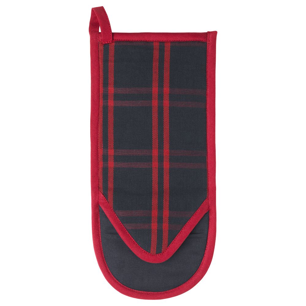 Варежка-прихватка ВИНТЕР 2018, темно-синий, красный - фото 1