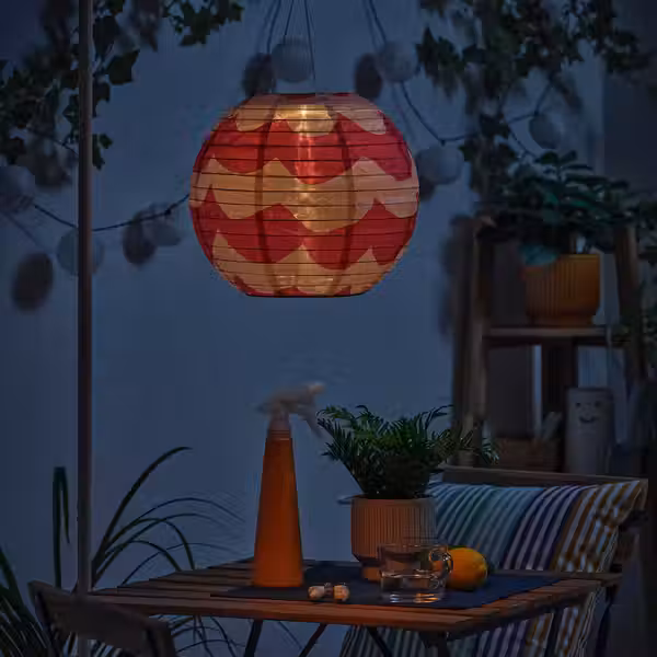 SOLVINDEN Подвесная светодиодная лампа - схема-чертеж с размерами