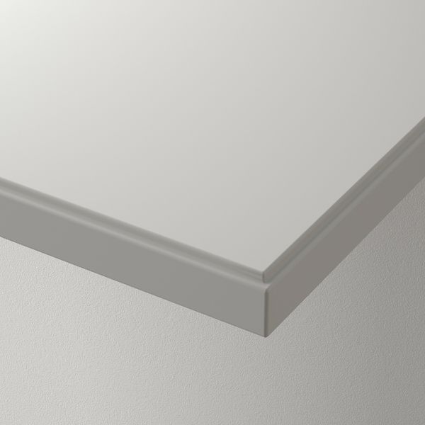 Столешница, светло-серый 120x60 см IKEA KLIMPEN КЛИМПЕН 803.563.60 - схема-чертеж с размерами