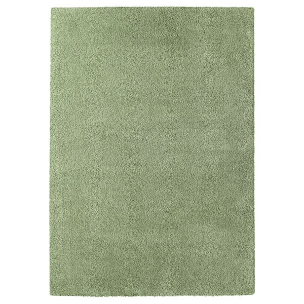Ковер, длинный ворс ОДУМ, светло-зеленый (170x240 см) - фото 1