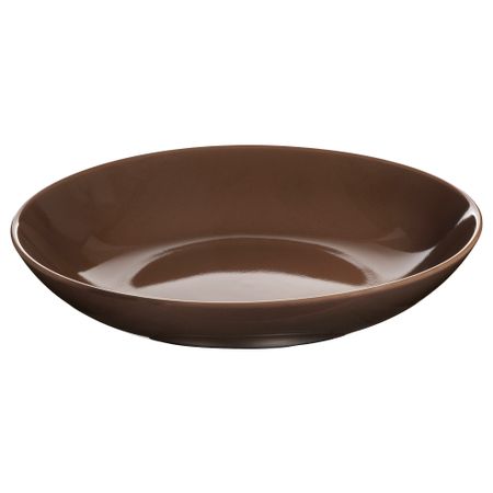 Миска сервировочная, 30 см, полированный коричневый IKEA FÄRGKLAR 805.291.39