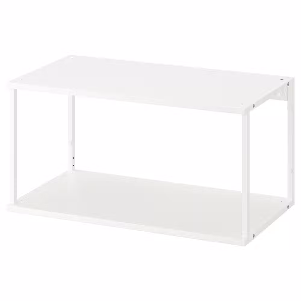 PLATSA Открытый стеллаж - белый 80x40x40 см - фото 1