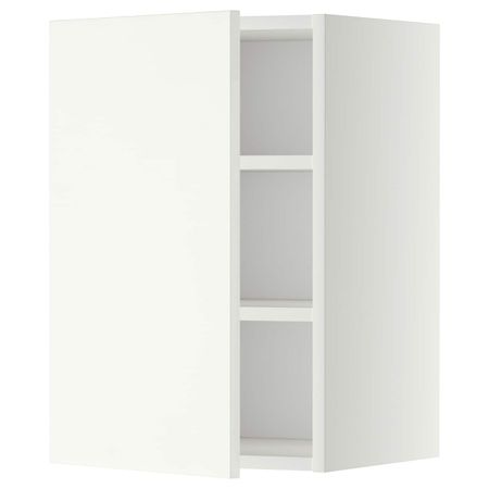 Шкаф навесной с полкой, белый/Хэггеби белый 40x60 см IKEA METOD МЕТОД 992.260.95