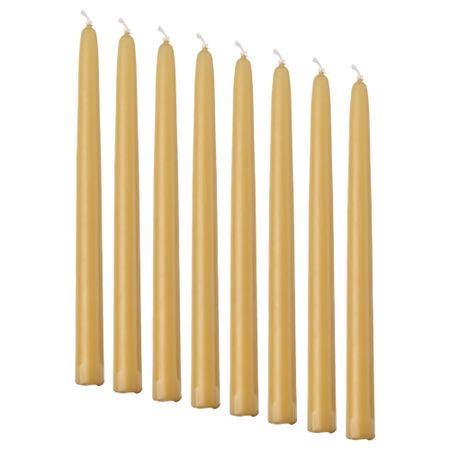 Неароматическая свеча, 25 см, светло-желтый IKEA KLOKHET КЛОКХЕТ 505.481.01