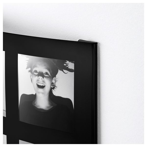 Рама для 13 фотографий ГУДБИ, черный (43x43 см) - схема-чертеж с размерами