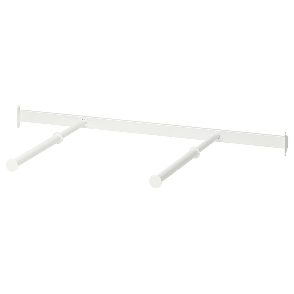 Выдвижная платяная штанга, белый, 100x35 см IKEA КОМПЛИМЕНТ 903.665.99 - фото 1