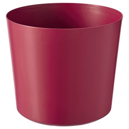 Кашпо, для дома, улицы темно-красный 15 см IKEA OMFÅNG ОМФОНГ 704.638.98
