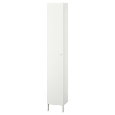 Шкаф высокий, белый 30x190 см IKEA NYSJÖN НЮШЁН 604.708.61