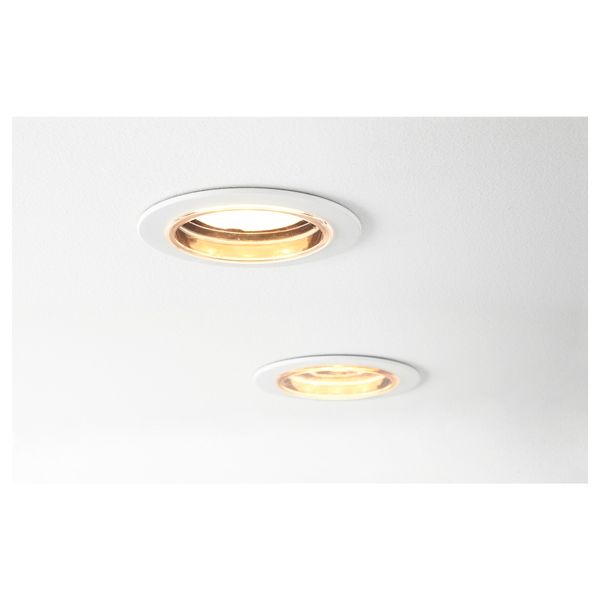 Светильник точечный встроенный ХЭГГУМ, д/дома/улицы, регулируемый белый - фото 2