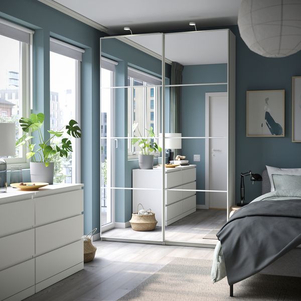 Гардероб, комбинация IKEA PAX ПАКС, AULI АУЛИ 794.331.28 - схема-чертеж с размерами