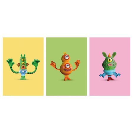 Постер, 21x30 см, Дружелюбные существа IKEA DRÖMBILD ДРЁМБИЛЬД 205.452.17