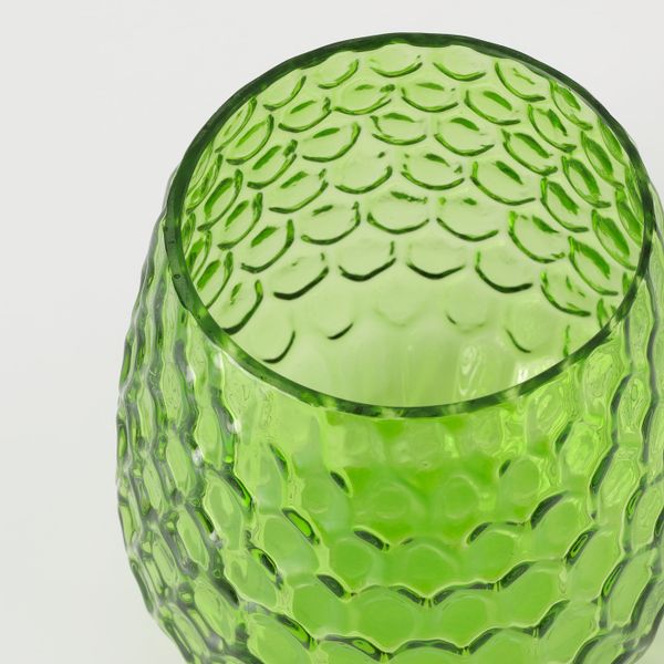 Подсвечник, зеленый 12.5 см IKEA BESKAFFAD БЕСКАФФАД 005.018.65 - фото 2