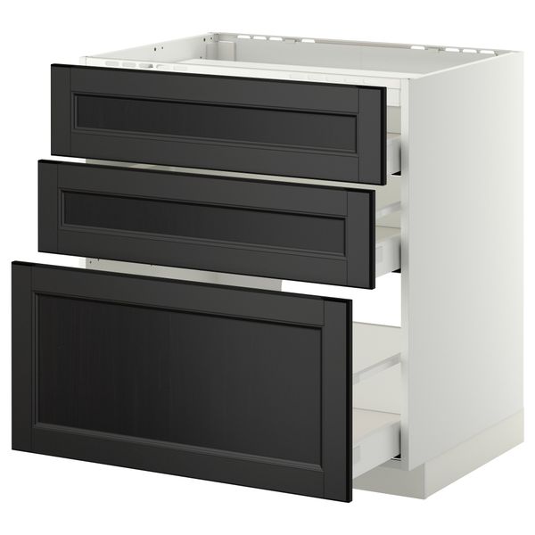 IKEA, вид спереди - схема-чертеж с размерами