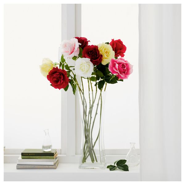 Цветок искусственный СМИККА, Роза разные цвета (77 см) - фото 2
