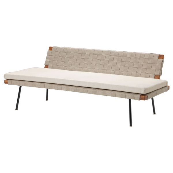 Кушетка СИННЕРЛИГ, естественный (66x188 см) - схема-чертеж с размерами