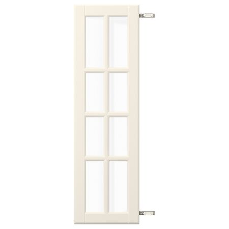 Дверца с петлями, 30x100 см, белый с оттенком IKEA BODBYN БУДБИН 694.552.48