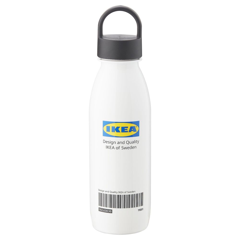 Бутылка для воды, белый IKEA EFTERTRÄDA ЭФТЕРТРЭДА 804.988.16 - фото 1
