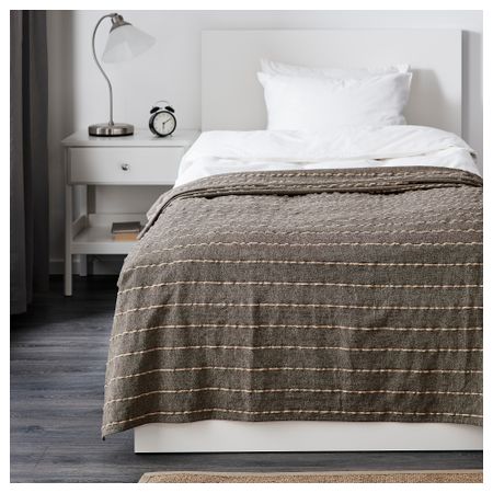 Покрывало ТАЛЛОРТ, черный черный/естественный