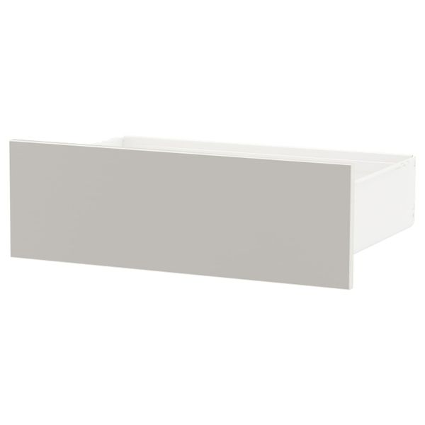 Ящик, белый, светло-серый 60x42x20 см IKEA СКАТВАЛЬ 092.418.06 - фото 1