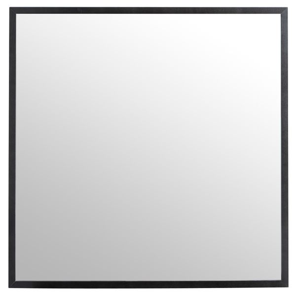 Зеркало СТАВЕ, черно-коричневый (70x70 см) - фото 1