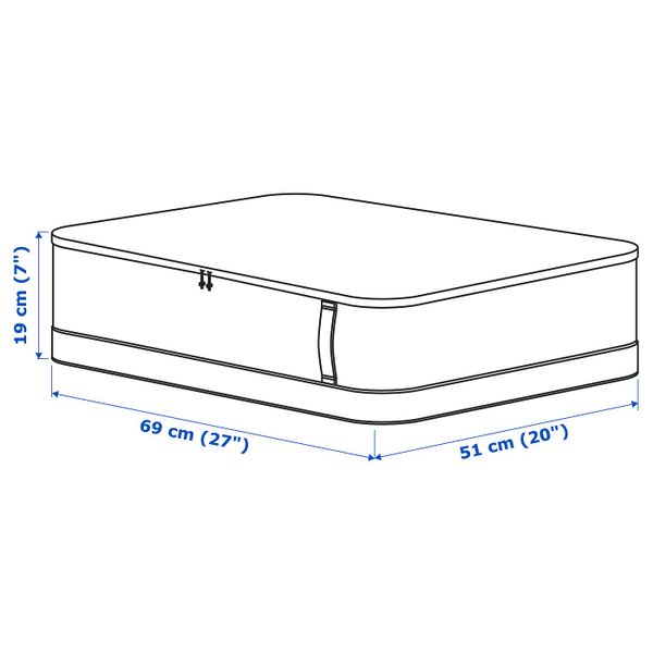 IKEA, дополнительный ракурс - схема-чертеж с размерами