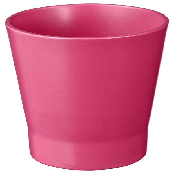 Кашпо ПАПАЙА, темно-розовый - фото 1