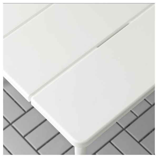 Садовый стол ВЭДДО, белый (116x74 см) - фото 3