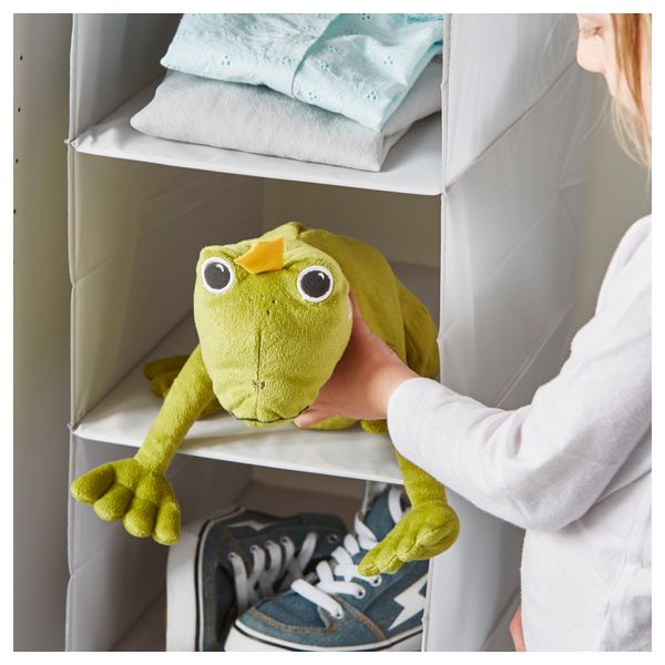 Модуль для хранения с 5 отдл СЛЭКТИНГ, серый (25x40x98 см) - схема-чертеж с размерами