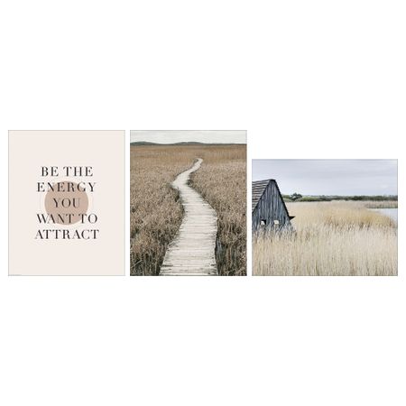 Постер, 40x50 см, Be the energy IKEA DRÖMBILD ДРЁМБИЛЬД 005.606.90