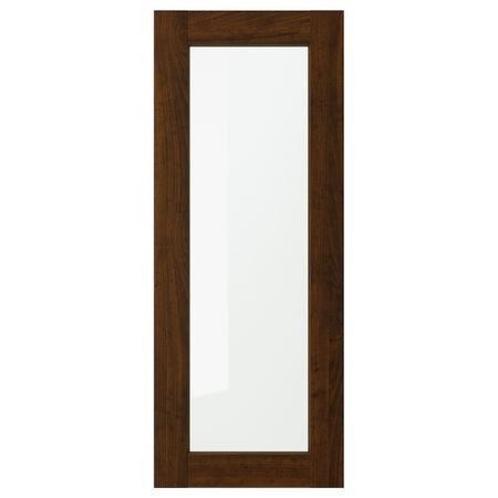 Стеклянная дверь, под дерево коричневый 40x100 см IKEA EDSERUM ЭДСЕРУМ 703.686.60