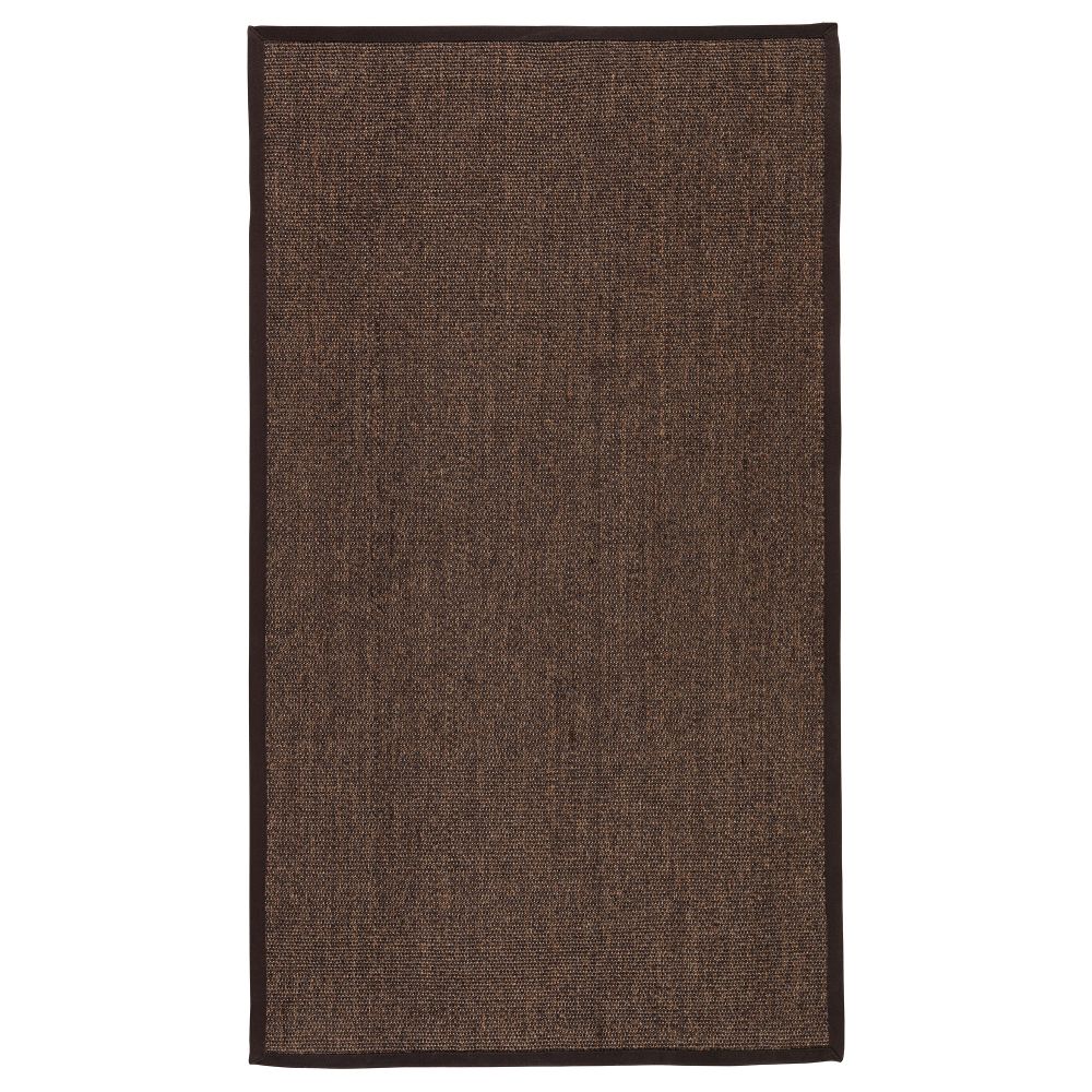 Ковер, безворсовый ОСТЕД, коричневый (80x140 см) - фото 1